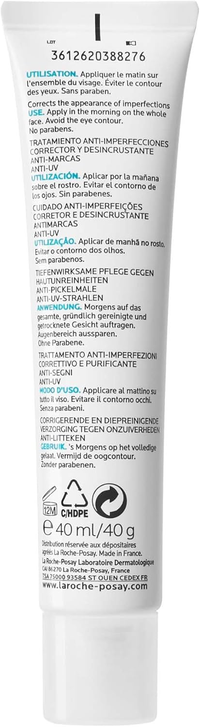 La Roche-Posay Effaclar Duo+ SPF30 for Oily, Breakout-Prone Skin 40ml Greenwize