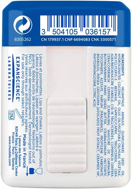 Mustela - Nourishing Stick with Cold Cream - 10 Grams Greenwize