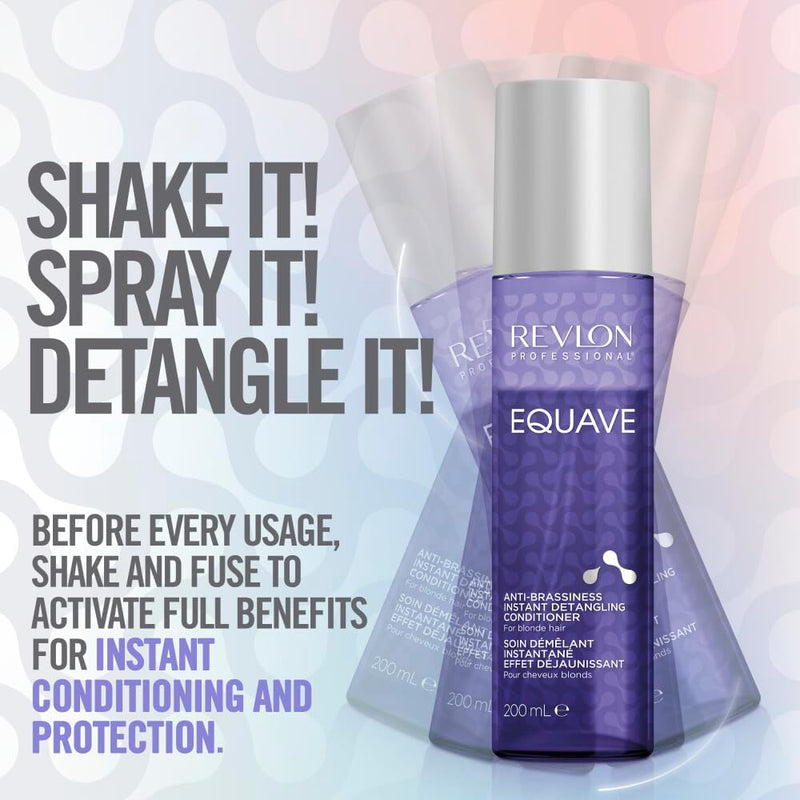 REVLON PROFESSIONAL Equave Anti-Brassiness Instant Detangling Conditioner 200 ml REVLON PROFESSIONAL