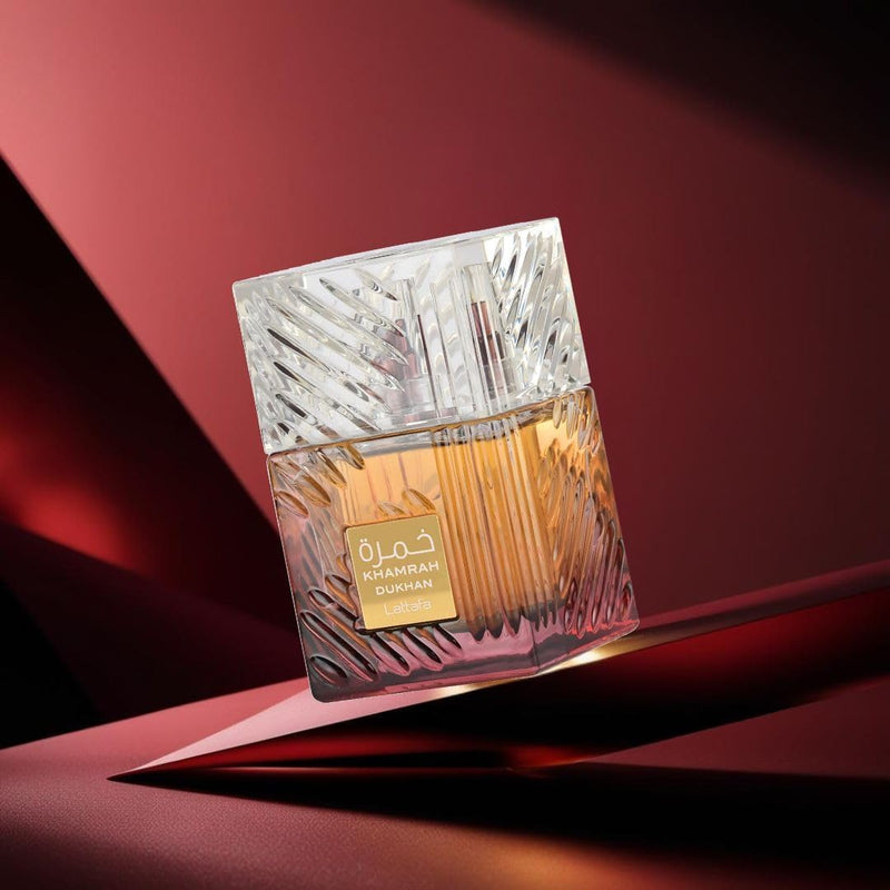 Lattafa Khamrah Dukhan EDP Perfume 100ml- Unisex Perfume - Smoky Spicy Pimento Lattafa