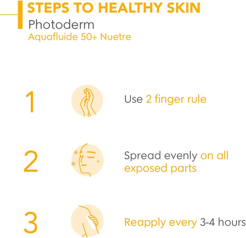 Bioderma Photoderm Aquafluide SPF 50+ Daily Face Sunscreen for Sensitive Skin 40ml Greenwize