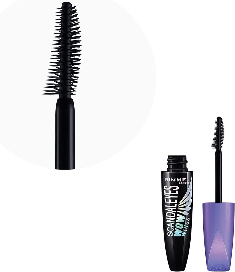Rimmel Scandaleyes Wow Wings Mascara, Extreme Black, 12ml Rimmel