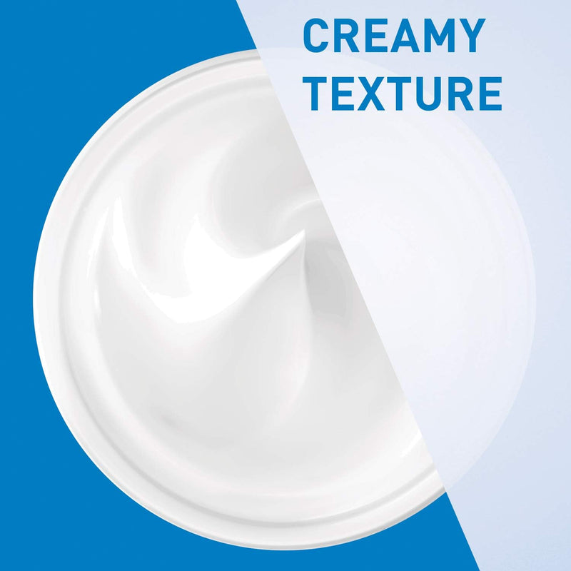 CeraVe Moisturising Cream Pot with 3 Essential Ceramides and Hyaluronic Acid for Dry to Very Dry Skin 340g Greenwize