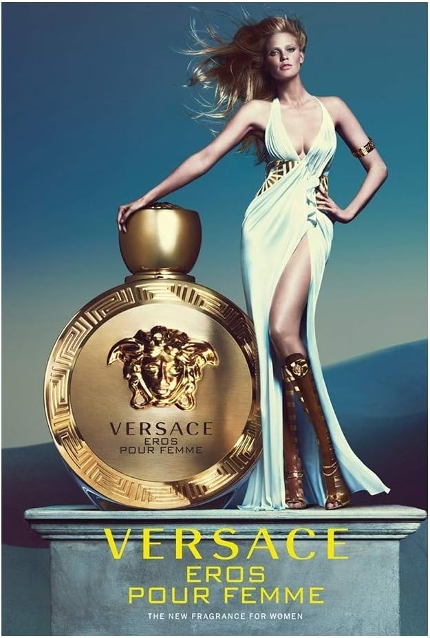 Versace Eros Pour Femme Eau De Parfum For Women, 100 ml Versace