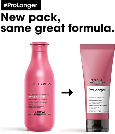 L’Oréal Professionnel Conditioner, With FL’Oréal Professionnel Conditioner, With Filler-A100 And Amino Acid for Long Hair With Thin Ends, Serie Expert Pro Longer, 200 mlller-A100 And Amino Acid for c, Serie Expert Pro Longer, 200 ml L’Oréal Professionnel