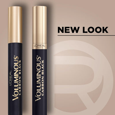 L'Oreal Paris Voluminous Mascara Carbon Black, Visibly Thicker Looking Lashes, Suitable for Sensitive Eyes Greenwize