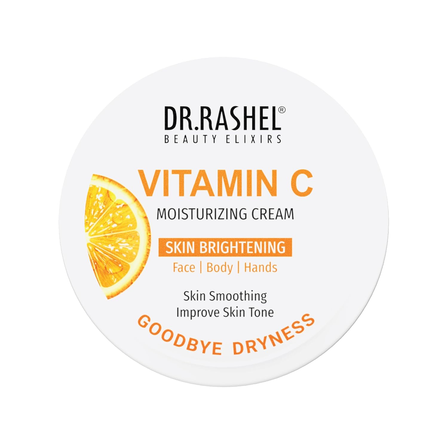 DR.Rashel Vitamin C Moisturizer for Dry Skin, Oil-Free Hydrating & Skin Brightening Face Moisturizer for Women and Men, 75ml Dr. Rashel