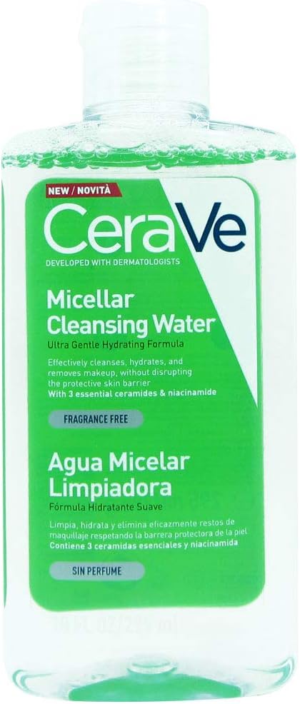 CeraVe Micellar Cleansing Water with Niacinamide and 3 Essential Ceramides for All Skin Types 295ml Greenwize