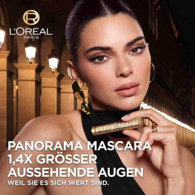 L'Oreal Paris Volumising Mascara, For Intense Volume and a Fanned Out Effect, 1.4x Bigger Looking Eyes, Clump-free Formula, Suitable for Sensitive Eyes, Volume Million Lashes Panorama L'Oreal Paris