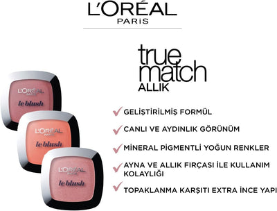 L'Oreal Paris True Match Blush 160 Peach L'Oréal Paris
