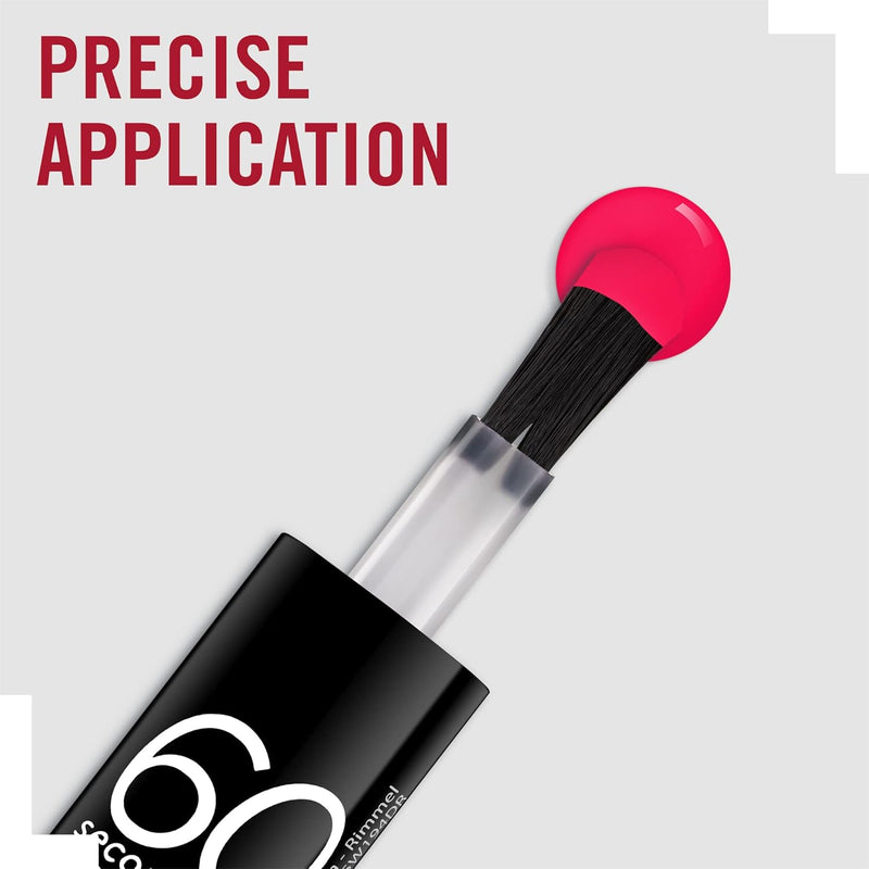 Rimmel 60 Seconds Super Shine Nail Polish - 8 ml, Coralicious Rimmel
