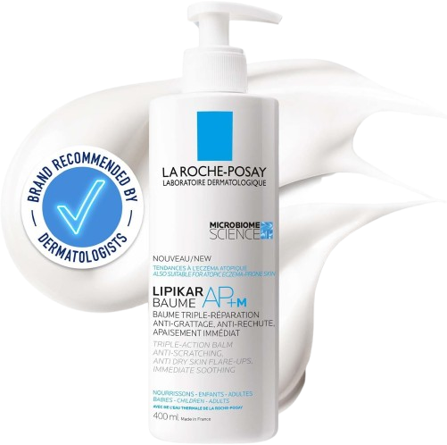 La Roche-Posay Moisturiser 400ml + Lipid-Enriched Cleansing Bar 150g (Combo) La Roche-Posay