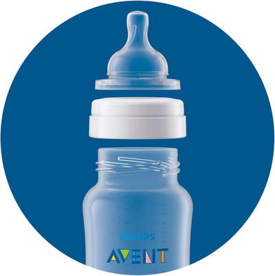 Philips Avent Natural Teat, 6 Months+, Fast Flow, Anti-colic, Pack of 2 - SCF044/27 2 Count (Pack of 1) Greenwize