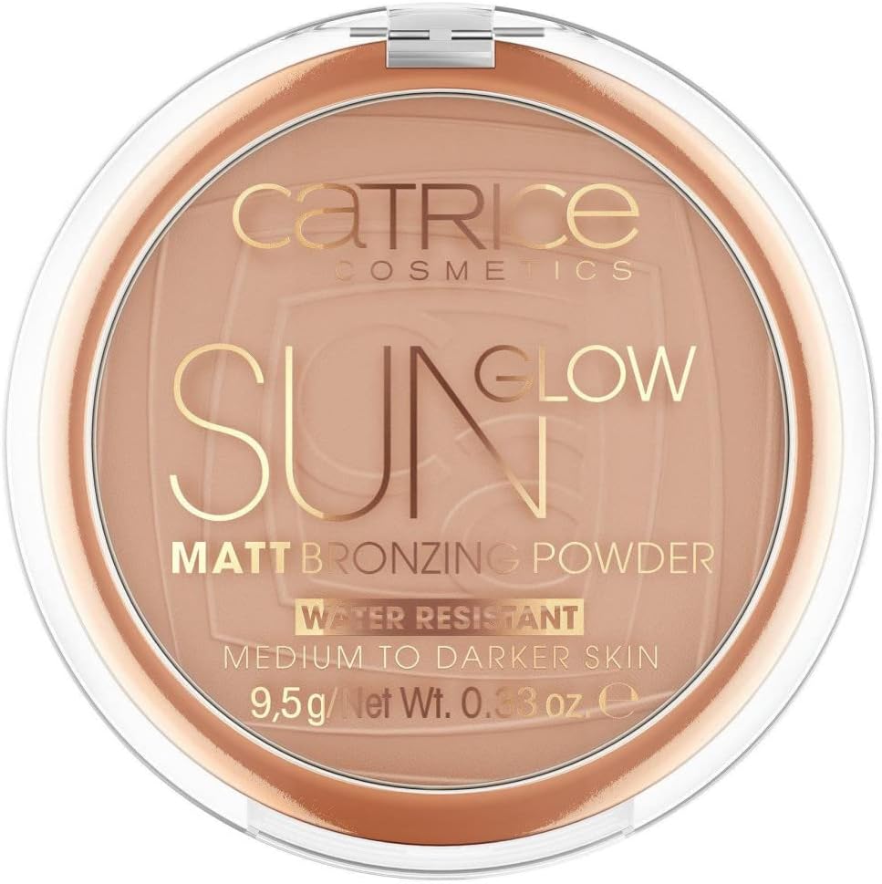 Catrice - Sun Glow Matt Bronzing Powder- 030 Medium Bronze Greenwize