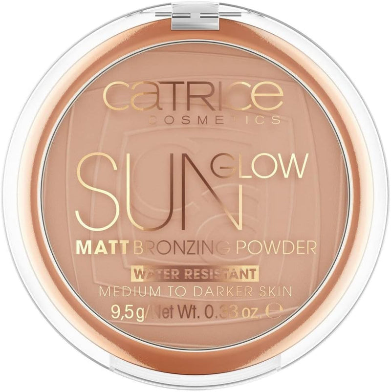 Catrice - Sun Glow Matt Bronzing Powder- 030 Medium Bronze Greenwize