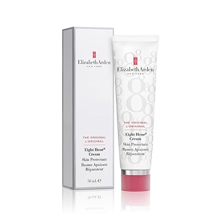 Elizabeth Arden Eight Hour Cream Skin Protectant Original for Face & Body, 50ml, Soothes & Protects Skin, Hydrates & Nourishes Dry, Chapped Skin, Unisex Elizabeth Arden