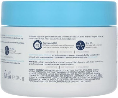 CeraVe SA Smoothing Cream, Body, With 3 essential ceramides, urea & salicylic acid, For dry, rough, bumpy sky, 340 g/12 oz Greenwize