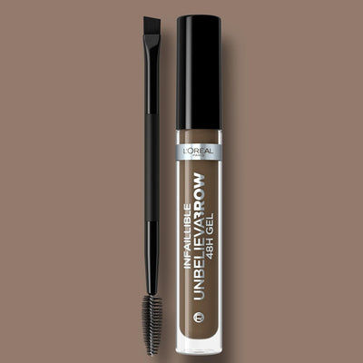 L'Oreal Paris UnbelievaBrow Long-Lasting Eyebrow Gel, Smudge-Proof, Transfer-Proof, Waterproof, 102 Cool Blonde, 1 Count (Pack of 1) Greenwize