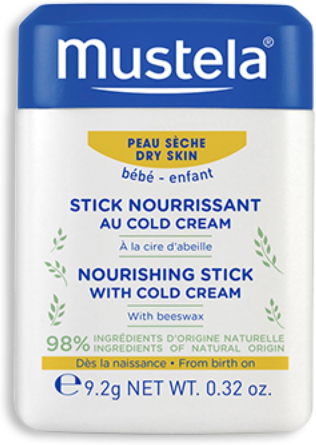 Mustela - Nourishing Stick with Cold Cream - 10 Grams Greenwize