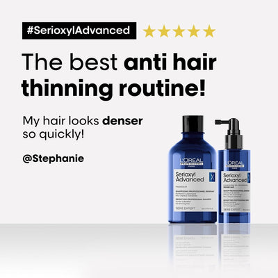L'Oréal Professionnel Serioxyl Advanced Density Activator Serum, Densifying Scalp Treatment for Thinning Hair, Serie Expert, 90ml Greenwize