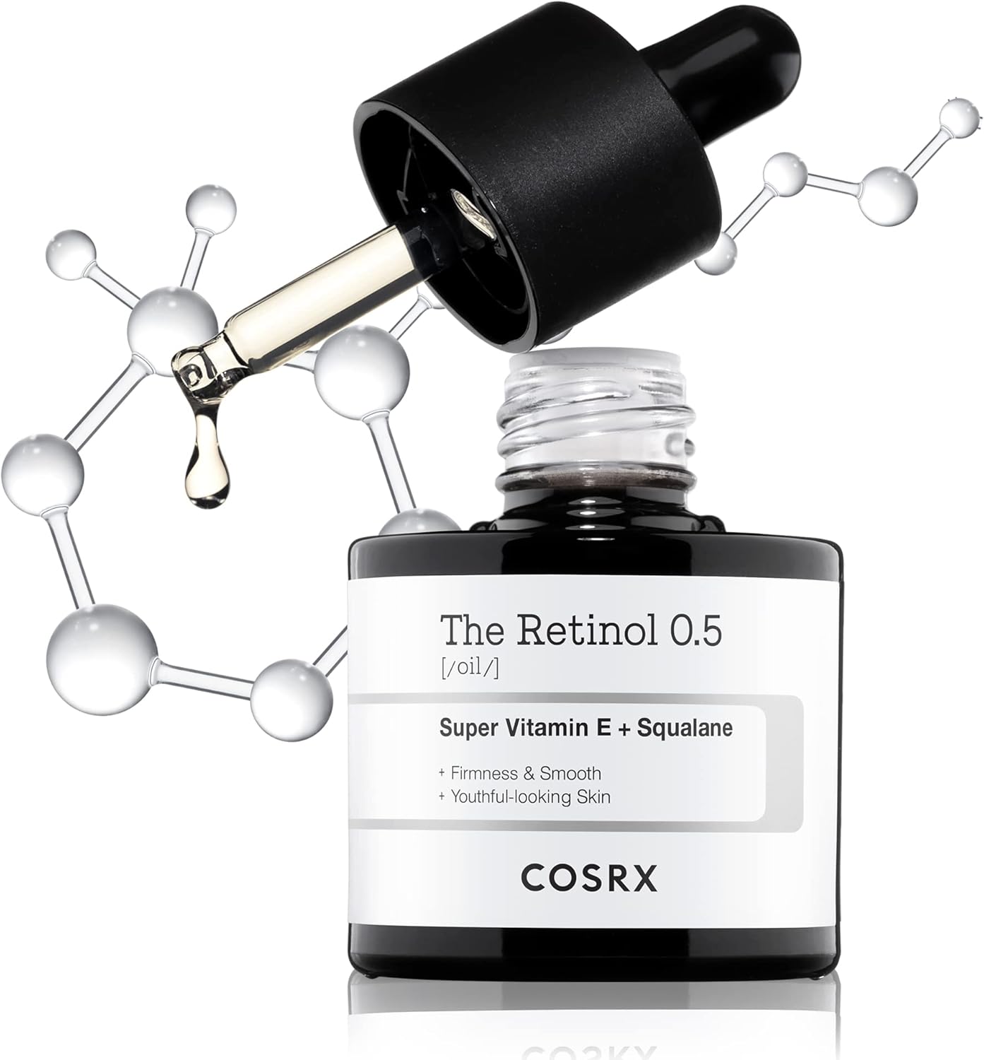 COSRX Retinol 0.5 Oil, Anti-aging Serum with 0.5% Retinoid Treatment for Face, Reduce Wrinkles, Fine Lines, and Signs of Aging, Gentle Skin Care for Day and Night, Not Tested on Animals, No Parabens COSRX Store