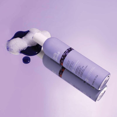 milk_shake | Silver Shine Shampoo 300 ml, Specific Anti-Yellow Delicate Shampoo for Blonde or Grey Hair, with Purple Pigment, Made in Italy Greenwize