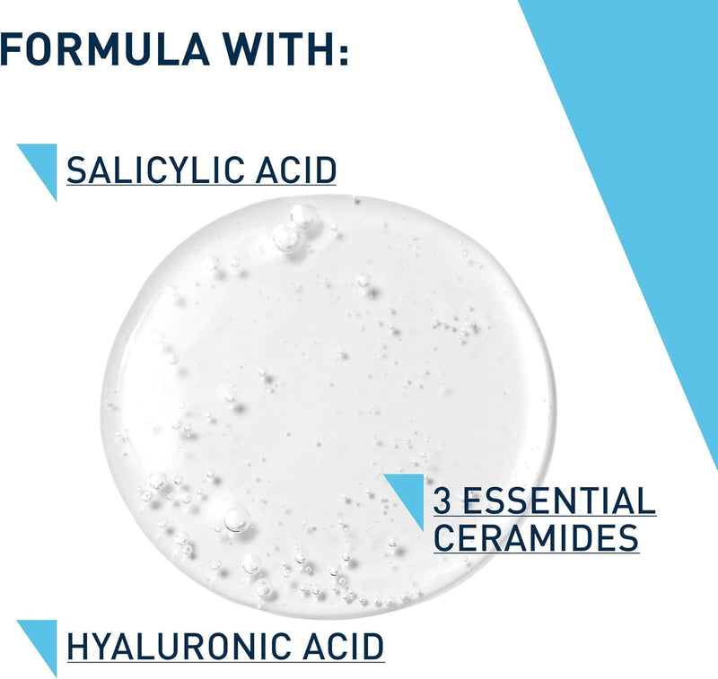 CeraVe SA Smoothing Cleanser with Salicylic Acid for Dry, Rough & Bumpy Skin 473ml Greenwize