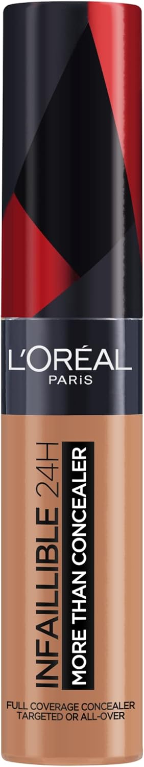 L'Oréal Paris Infallible 24H More Than Concealer, Full-coverage, Longwear and Matte Finish, 332 Amber Greenwize