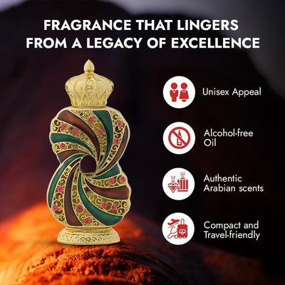 Al Haramain Tanasuk Perfume Oil - 12 ml | Amber Vanilla Perfume Greenwize