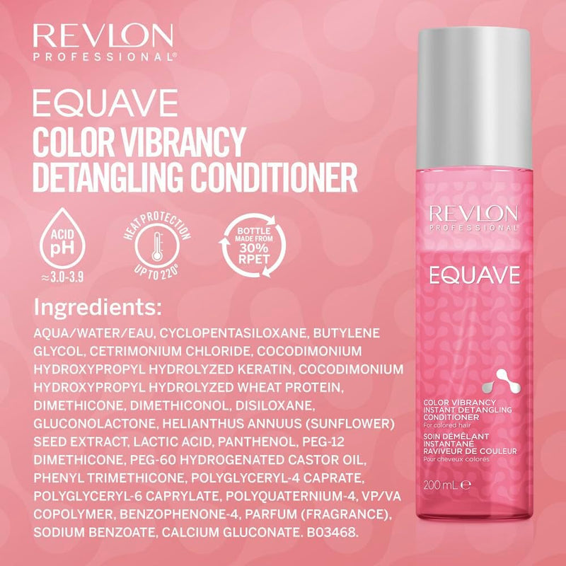 Revlon EQUAVE Color Vibrancy Instant Detangling Conditioner 200ml REVLON PROFESSIONAL