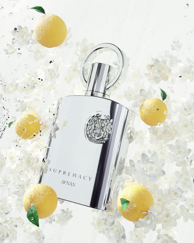 Afnan Supremacy Silver Eau de Parfum for Men, 100ml Afnan