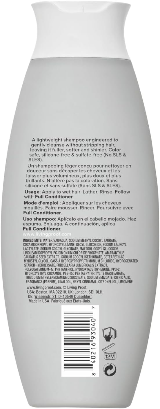Living Proof Full Shampoo | Fullness | Volumizing | Paraben Free | Silicone Free | Vegan Greenwize