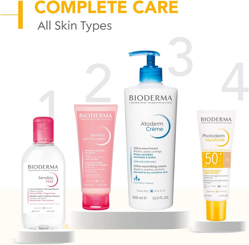 Bioderma Photoderm Aquafluide Light SPF 50+ Tinted Moisturiser and  40ml Bioderma