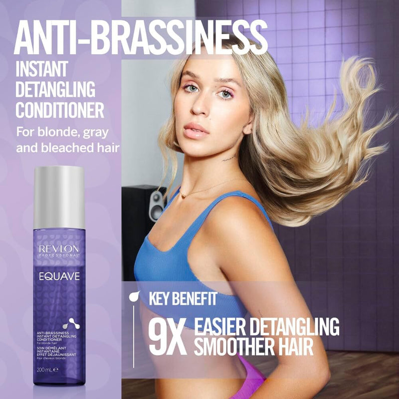 REVLON PROFESSIONAL Equave Anti-Brassiness Instant Detangling Conditioner 200 ml REVLON PROFESSIONAL
