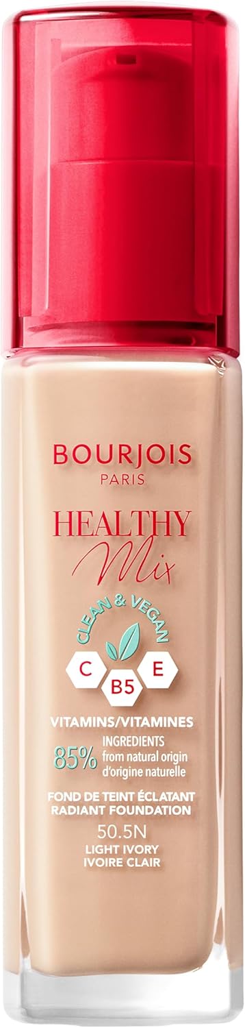 Bourjois Healthy Mix Clean Vegan Foundation No. 50.5 Light Ivory Bourjois
