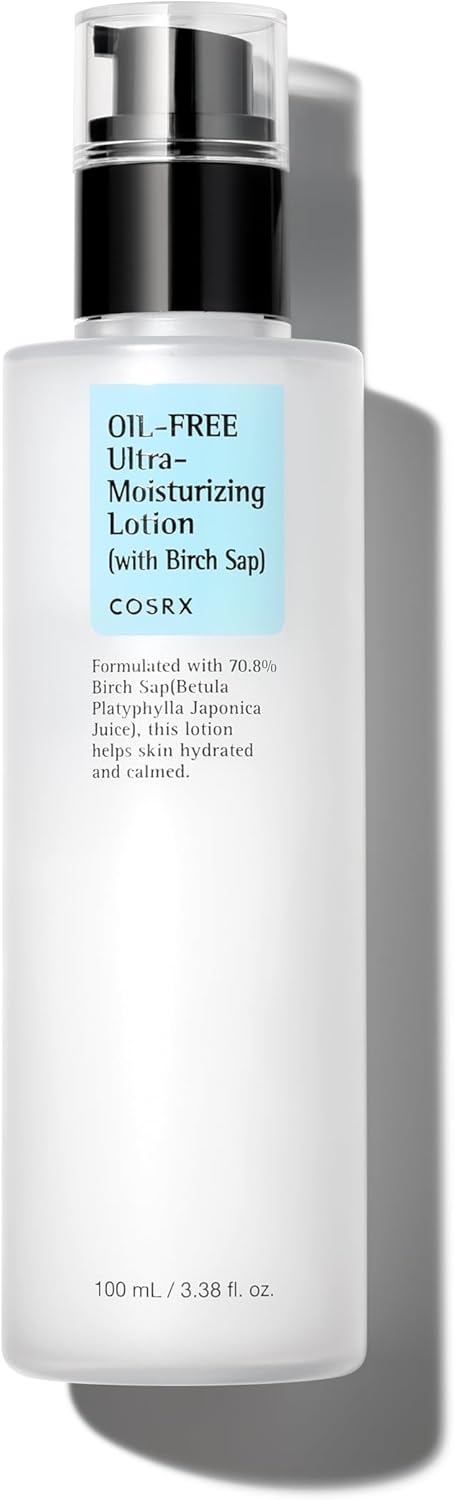 COSRX Daily Acne Facial Moisturizer with Birch Sap, 3.38 fl.oz / 100ml, Hydrating moisturizer for all skin types, Korean skincare, Paraben free COSRX Store