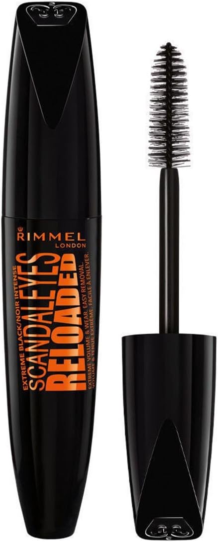 Rimmel London Scandaleyes Reloaded Volumising Mascara, Extreme Black, 12 ml Greenwize