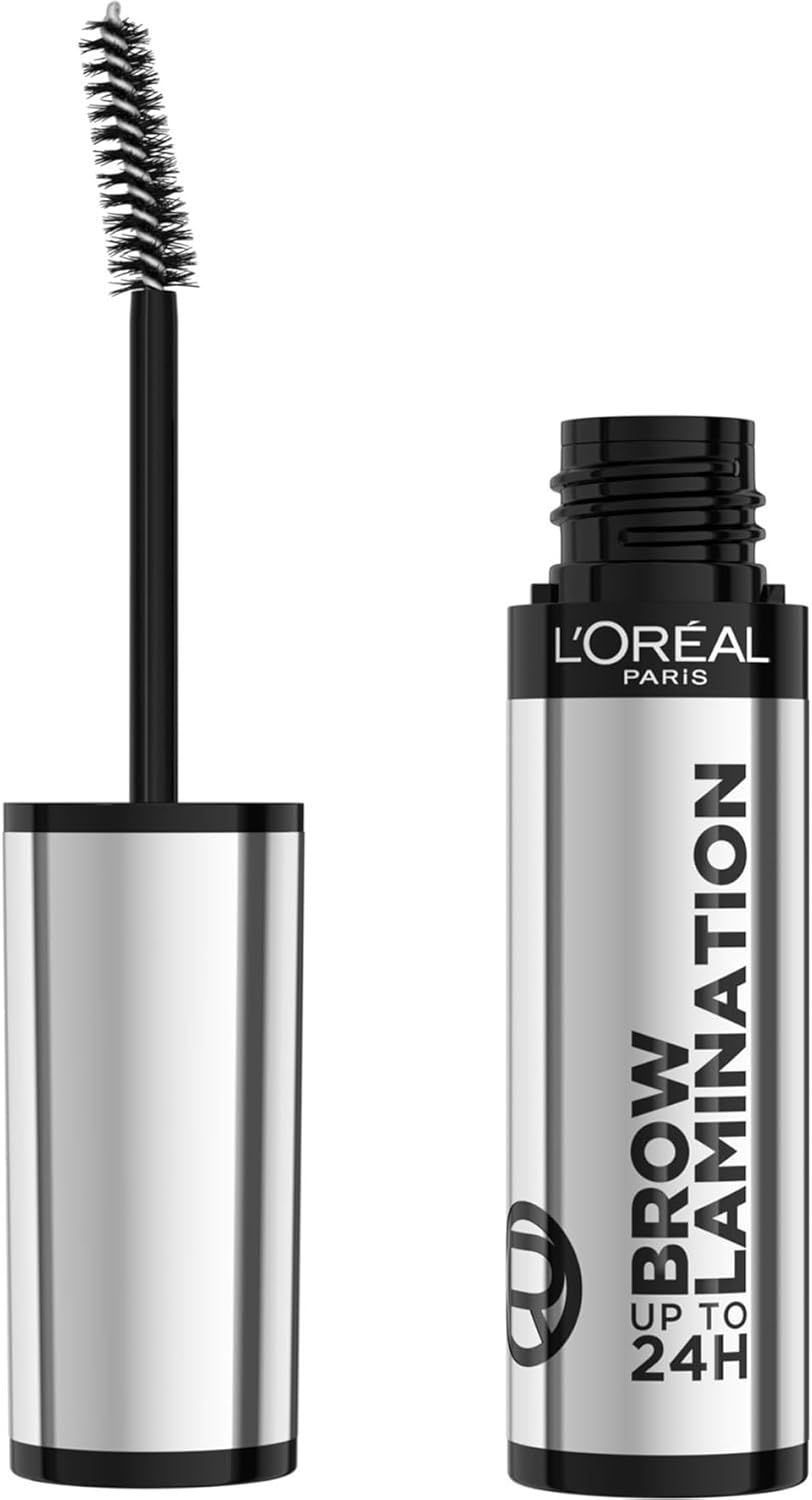 L'Oréal Paris Brow Lamination Gel, Hold for up to 24 Hours*, Day and Night, Lifted and Fuller-looking Brows, Infallible Brow Lamination Gel, Clear, 15g L'Oréal Paris