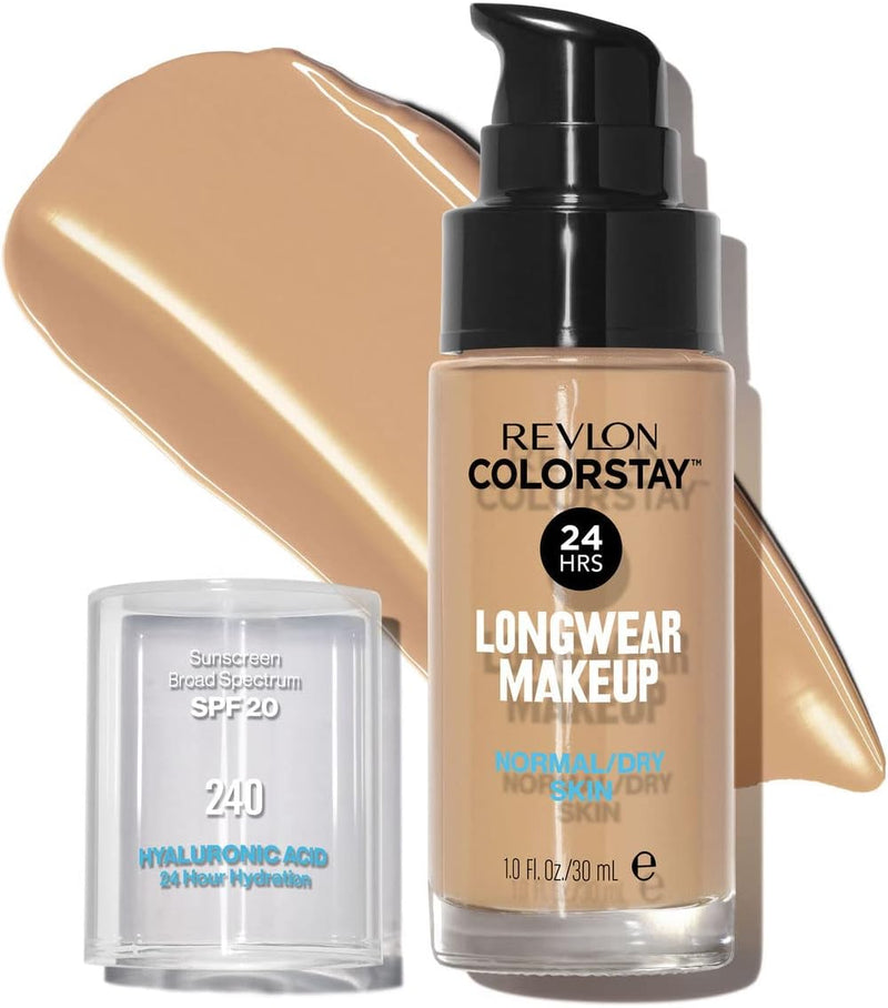Revlon Colorstay Foundation for Normal/Dry Skin, Medium Beige Greenwize
