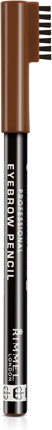 Rimmel Professional Eyebrow Pencil, Hazel, 1.4g (Pack of 1) Rimmel