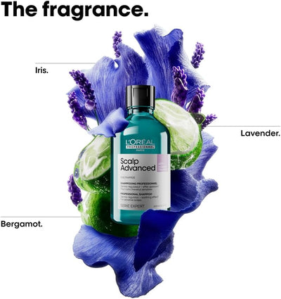 L’Oréal Professionnel Scalp Advanced Anti-Discomfort Shampoo, For Itchy and Dry Scalps, Deep Scalp Treatment L'Oréal Professionnel Paris
