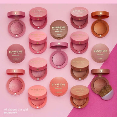 Bourjois Little Round Pot Blusher 54 Rose Frisson, 2.5g Bourjois