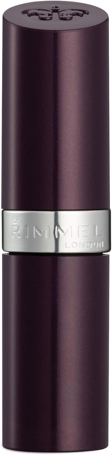 Rimmel Lasting Finish Lipstick 001 River-Ting Red, Creamy Satin Finish, Long Lasting 8 HR Wear, Comfortable Formula, Rich Pigment Rimmel