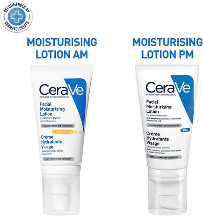 CeraVe AM Facial Moisturising Lotion SPF30 with Ceramides for Normal to Dry Skin 52ml Greenwize