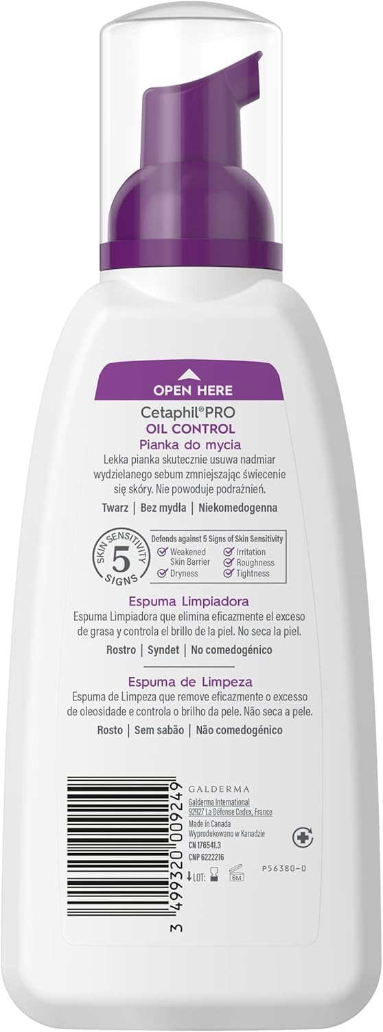 Cetaphil® Pro Oil Control Espuma Limiadora, 236 ml Greenwize