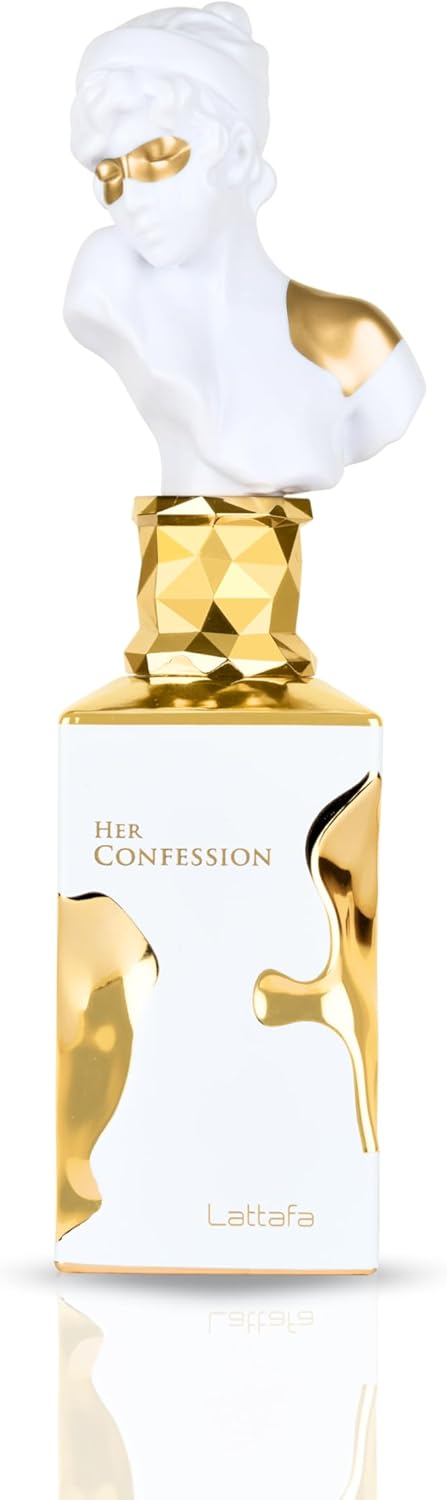 Lattafa Her Confession for Women Eau de Parfum Spray, 3.4 Ounce / 100ml Lattafa