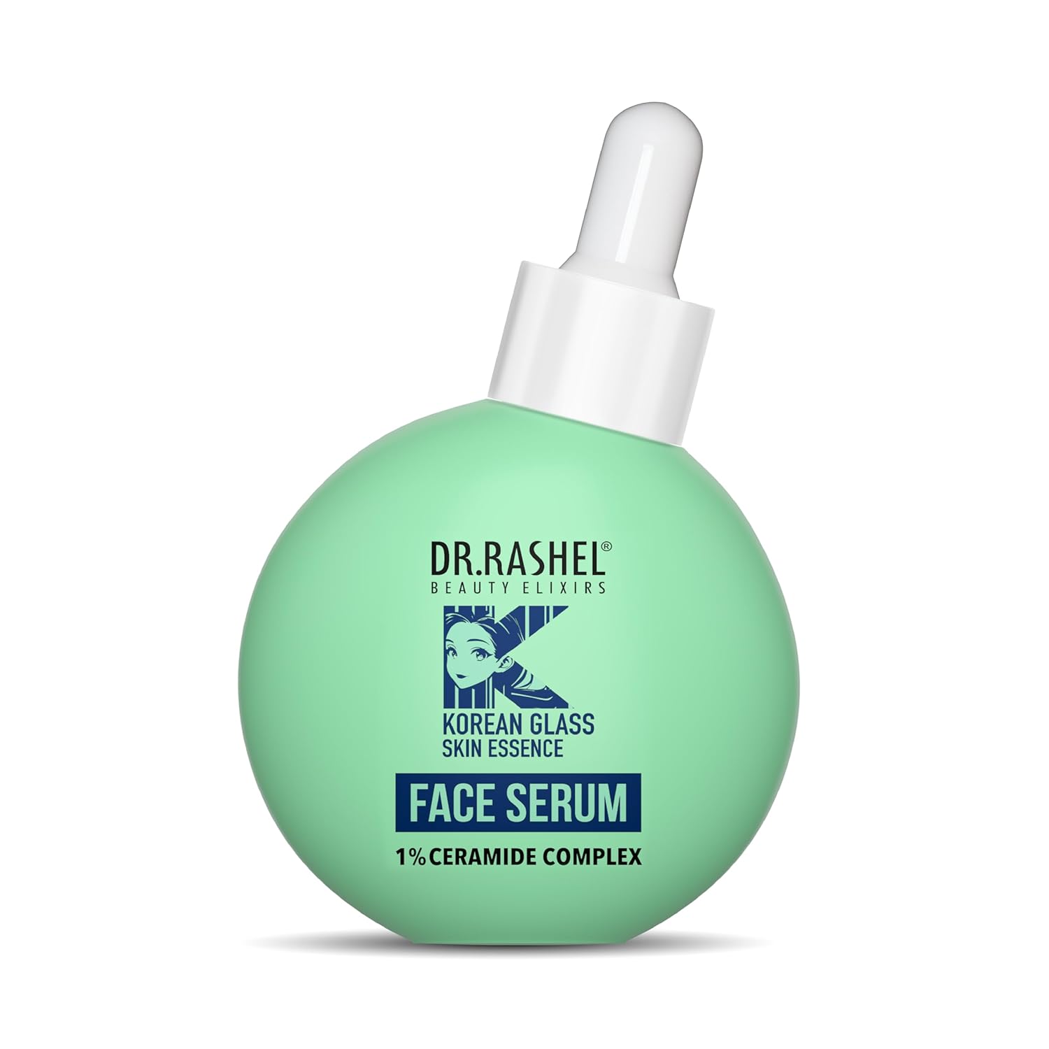 Dr.Rashel Korean Face Serum with Niacinamide, Hyaluronic Acid & 1% Ceramide Complex for Anti-Aging & Glowing Skin, 30ml Dr. Rashel