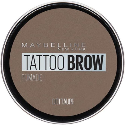 Maybelline Eyebrow, Tattoo Brow Longlasting Eyebrow Pomade Pot Taupe Maybelline