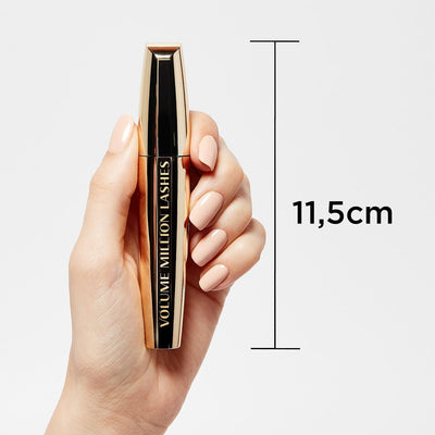 L'Oreal Paris Volume Million Lashes Mascara, Gives Lashes Intense, Defined Volume with No Clumps, Brown, 9 ml (Pack of 1) Greenwize