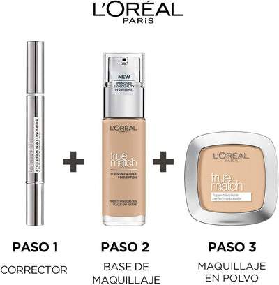L'Oreal Paris True Match Concealer Eye Cream, Shade 3.5-5, SPF 20, 0.023 kg L’Oréal Paris